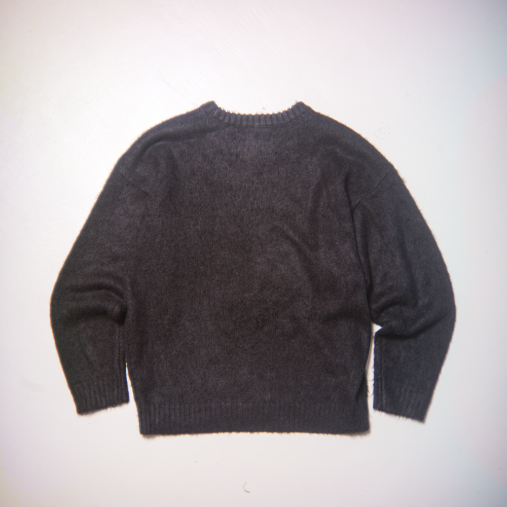 Towtow Archive - Cozy Fuzzy Sweater (Black) product image 2 | TRAB K-Fashion Australia