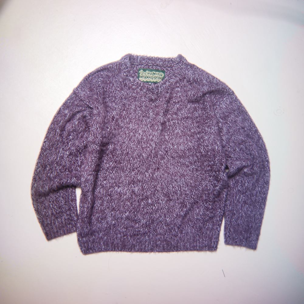 Towtow Archive - Cozy Fuzzy Sweater (Purple) product image 1 | TRAB K-Fashion Australia