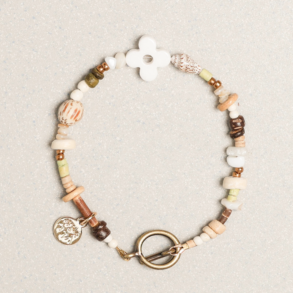 Towtow Archive - Clover Symbol Bracelet (Orchid) product image 1 | TRAB K-Fashion Australia