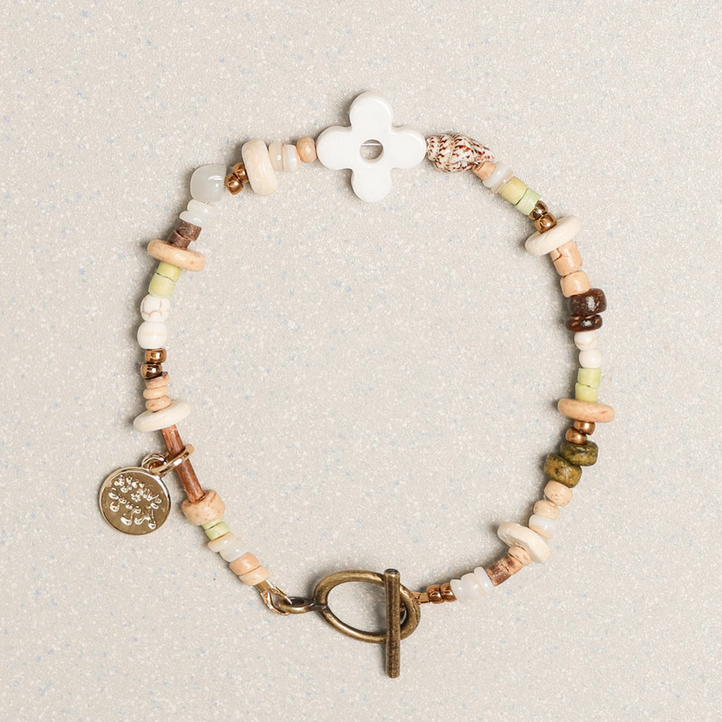 Towtow Archive - Clover Symbol Bracelet (Green) product image 2 | TRAB K-Fashion Australia
