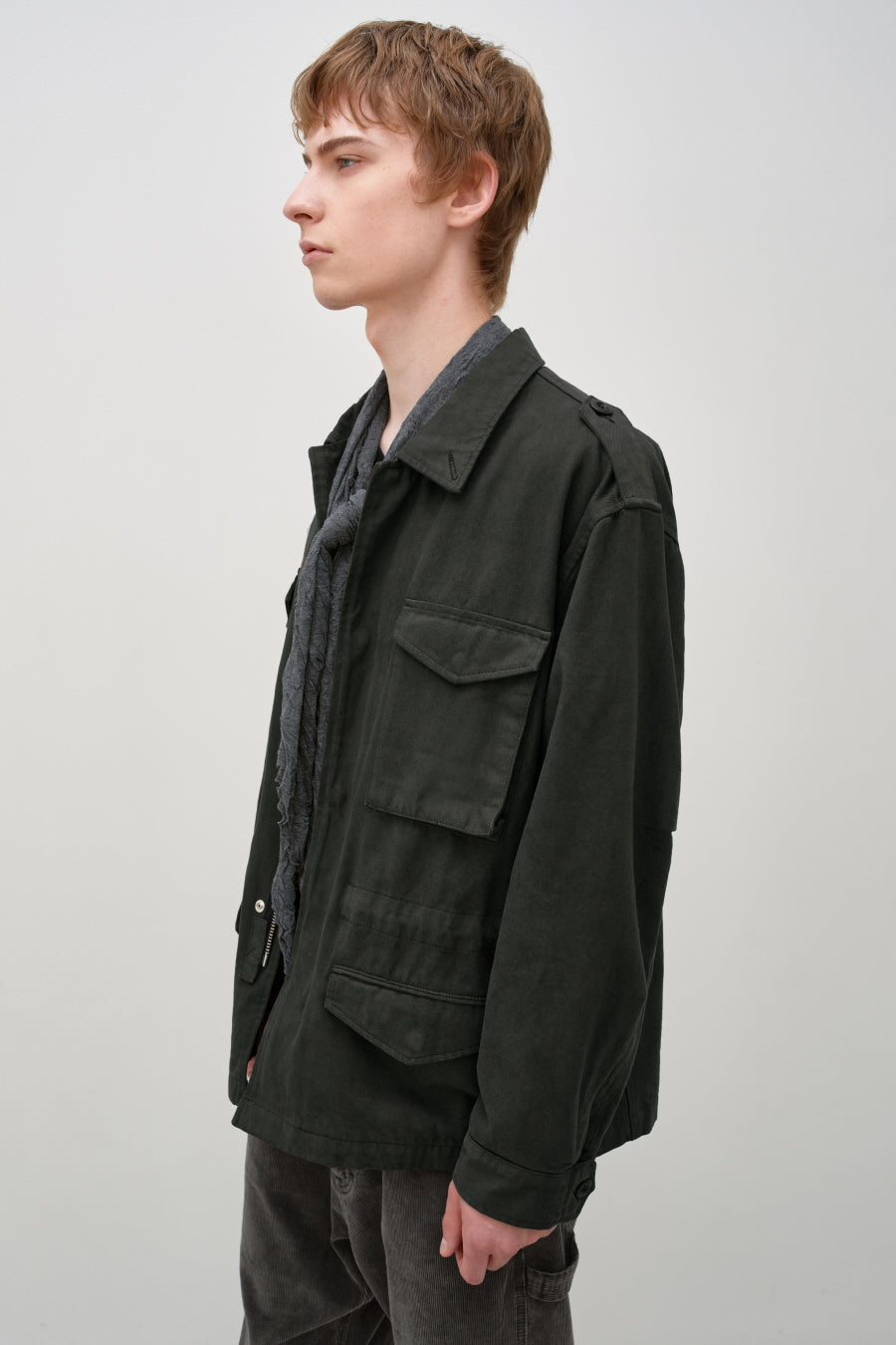 Insilence - M51 Field Jacket (Charcoal) product image 4 | TRAB K-Fashion Australia