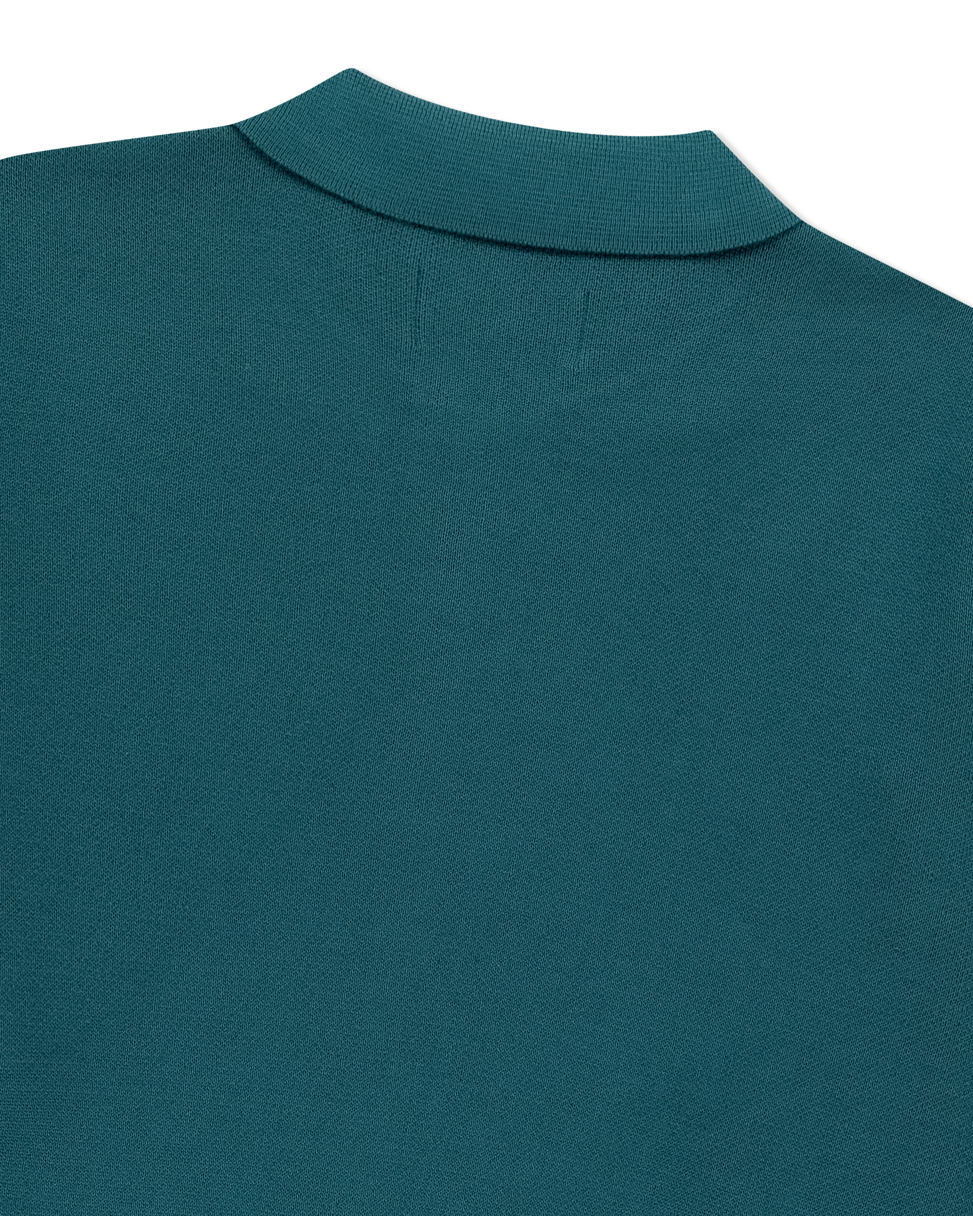 yeseyesee - Knit Zip Up Polo Cardigan (Teal) product image 6 | TRAB K-Fashion Australia