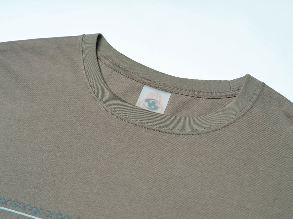 San San Gear - Sansan Blf Logo T-Shirt Brown product image 3 | TRAB K-Fashion Australia