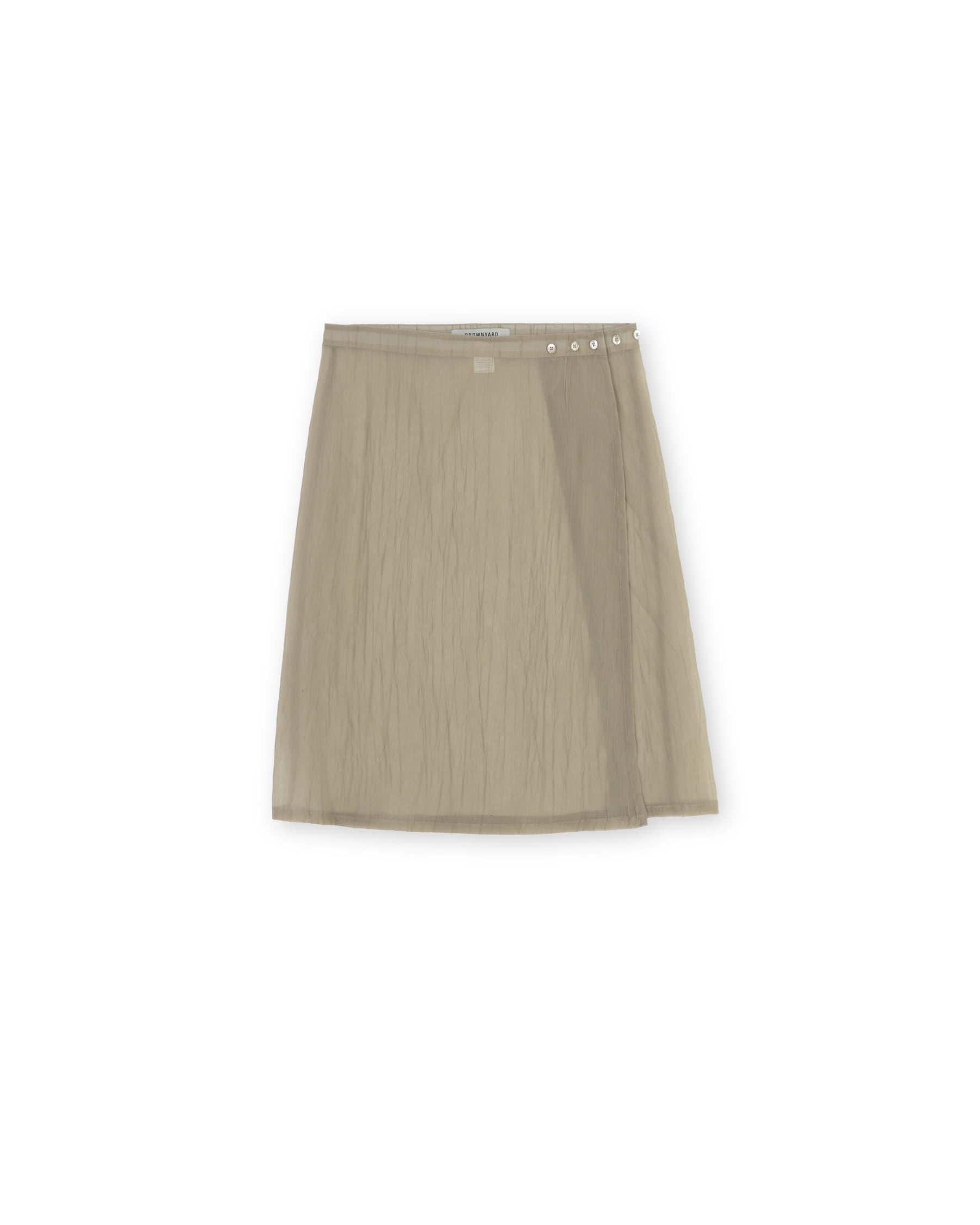 Brownyard - Wrap Skirt (Beige) product image 3 | TRAB K-Fashion Australia