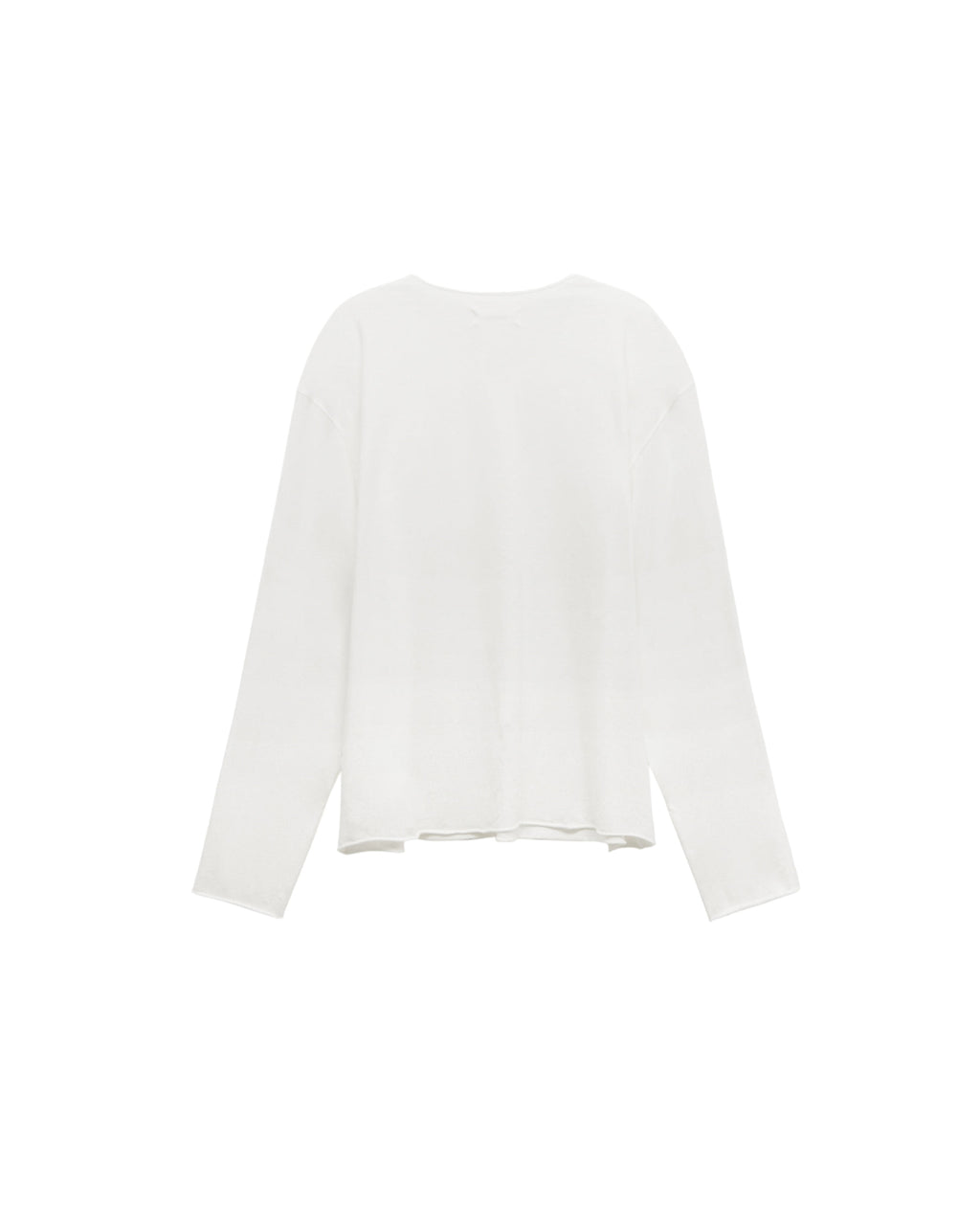 Brownyard - High Gauge V Neck Long Sleeve (Ivory) product image 7 | TRAB K-Fashion Australia