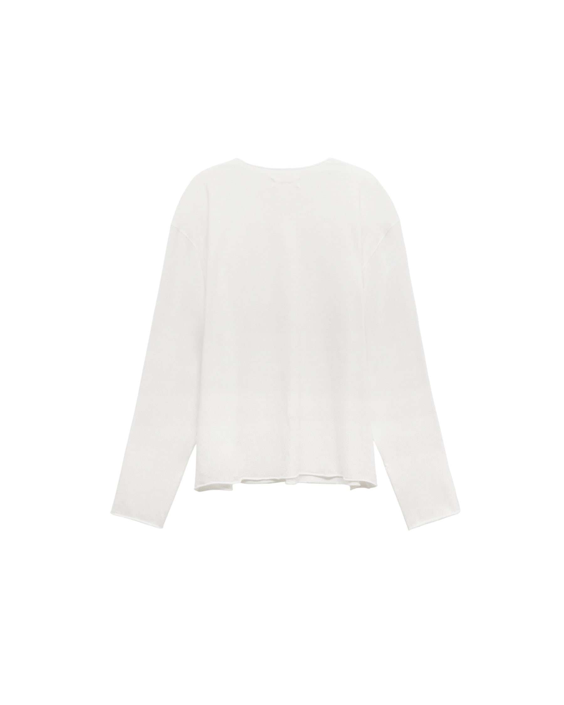 Brownyard - High Gauge V Neck Long Sleeve (Ivory) product image 7 | TRAB K-Fashion Australia