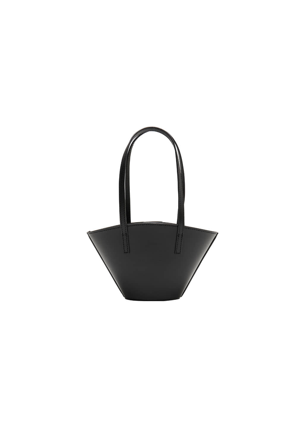 Amomento - Mini Leather Bucket Bag (Black) product image 5 | TRAB K-Fashion Australia