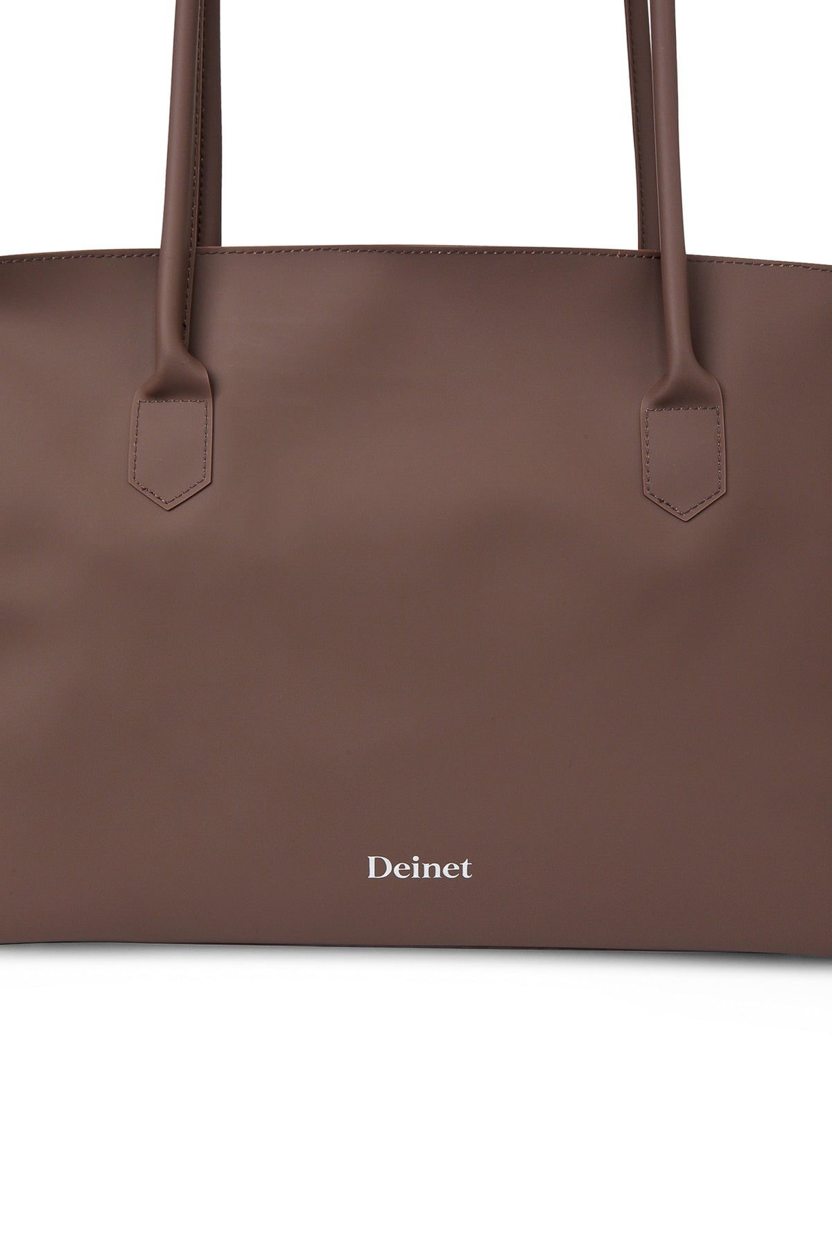 Deinet - [free Card Wallet] Jelly Two-Way Big Bag (Brown) product image 7 | TRAB K-Fashion Australia
