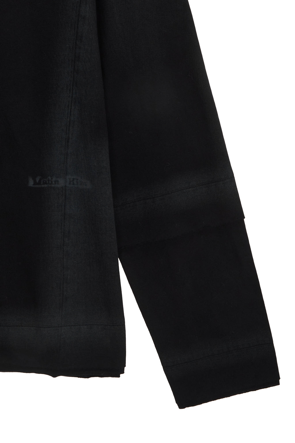 Matin Kim - Frottage Printing Long Sleeve Top (Black) product image 4 | TRAB K-Fashion Australia