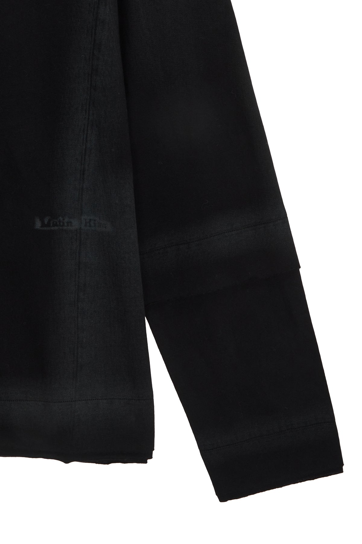 Matin Kim - Frottage Printing Long Sleeve Top (Black) product image 4 | TRAB K-Fashion Australia