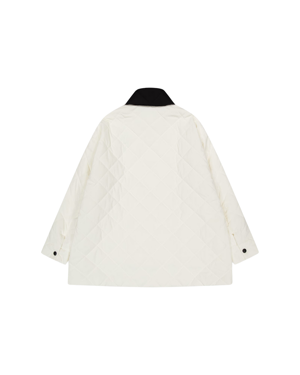 Kimhe Kim - Bi-Color Quilted Jacket (Ivory/Black) product image 8 | TRAB K-Fashion Australia