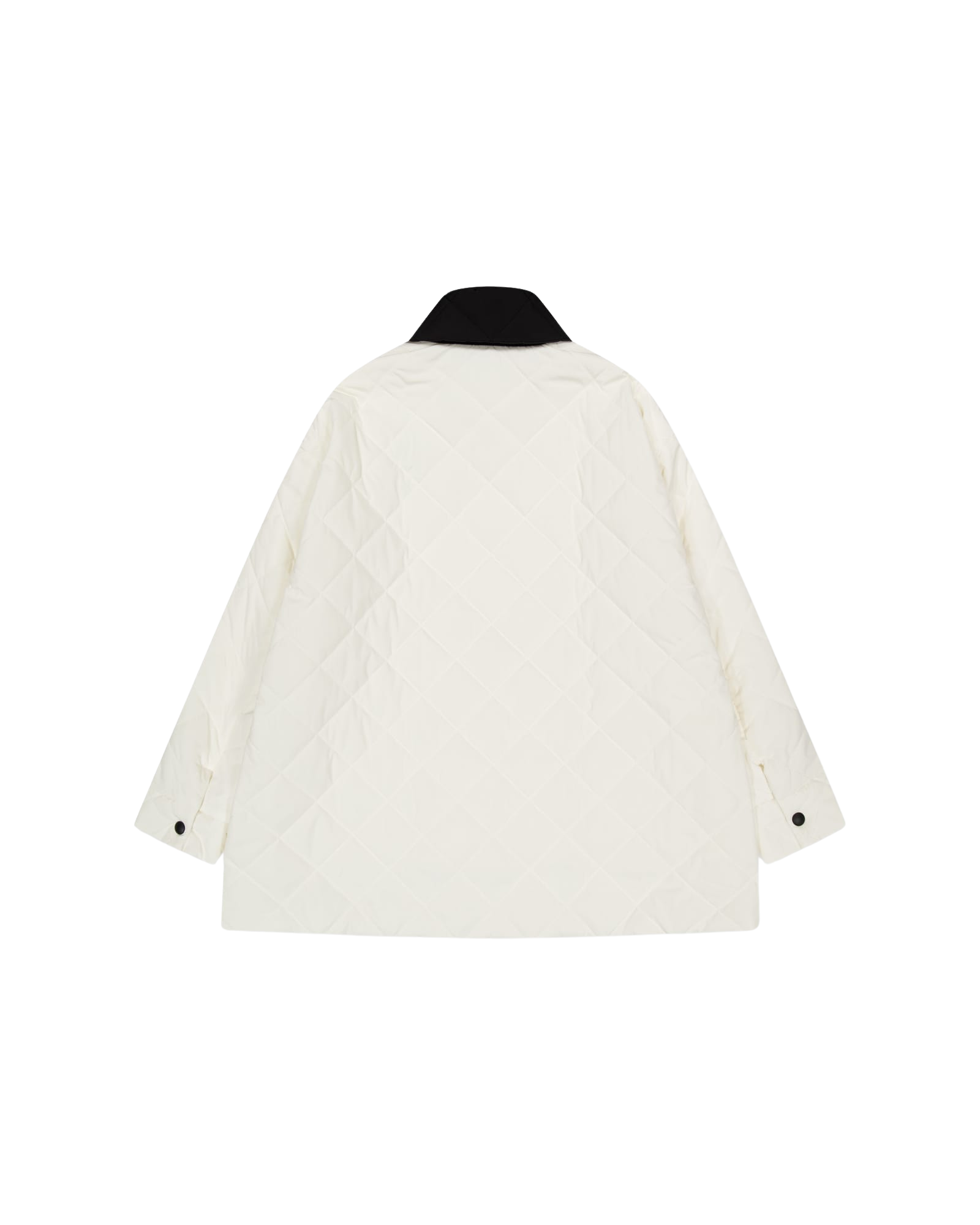 Kimhe Kim - Bi-Color Quilted Jacket (Ivory/Black) product image 8 | TRAB K-Fashion Australia