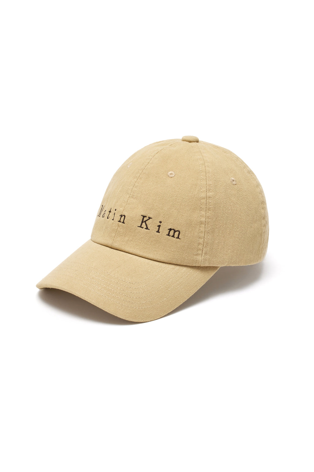 Matin Kim - Matin Cotton Washed Ball Cap (Beige) product image 2 | TRAB K-Fashion Australia