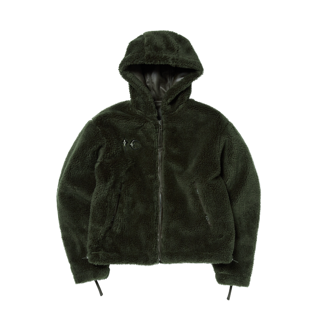 Thug Club - TC Reversible Shearling Jacket (Khaki) product image 3 | TRAB K-Fashion Australia