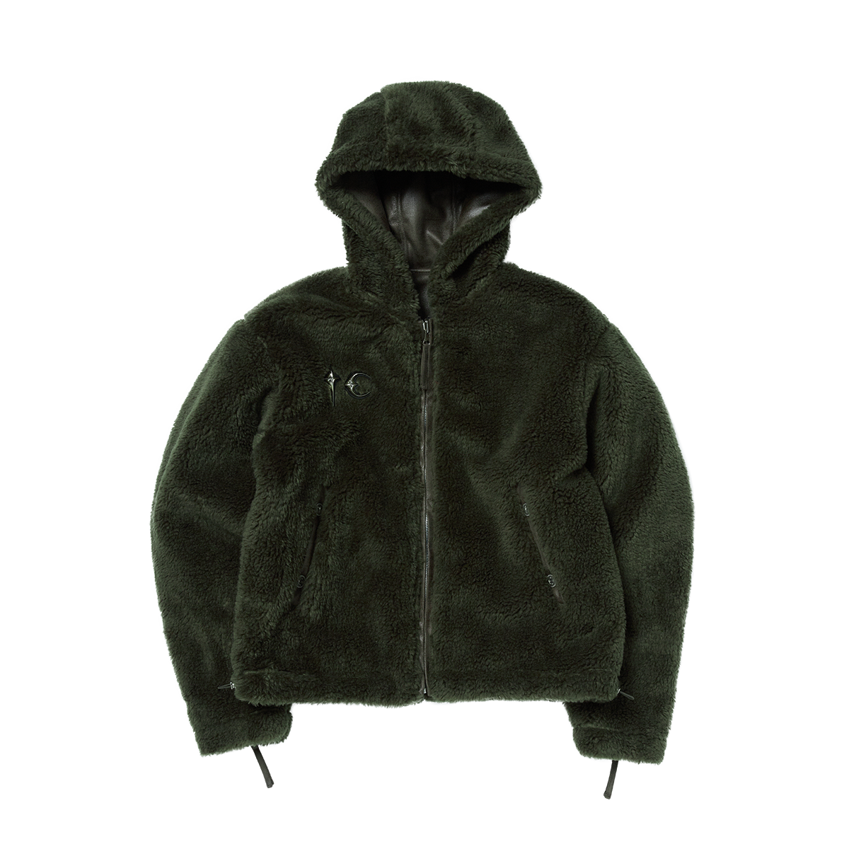 Thug Club - TC Reversible Shearling Jacket (Khaki) product image 3 | TRAB K-Fashion Australia
