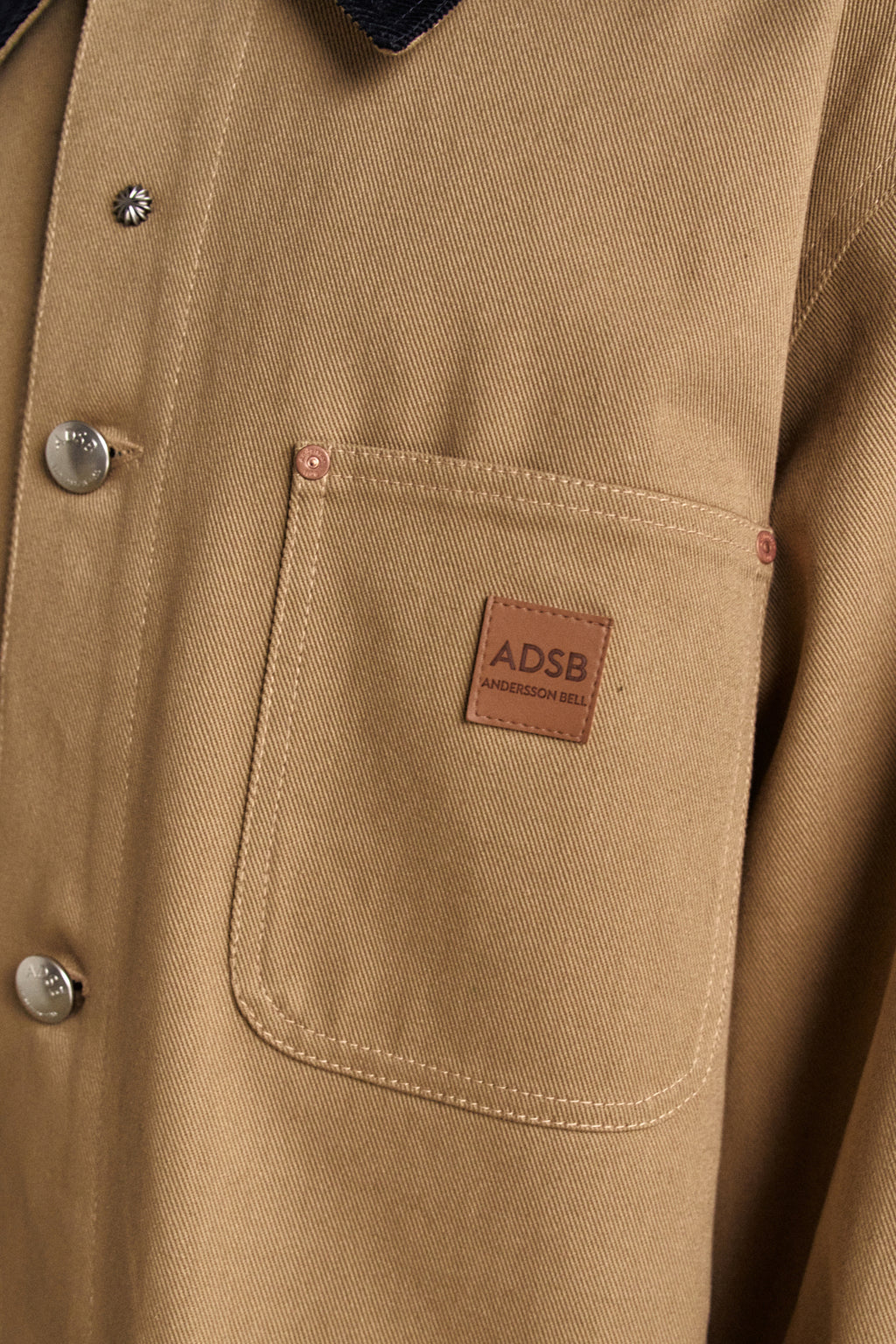 Andersson Bell - Guitar Printed Cotton Jacket (Tan) product image 5 | TRAB K-Fashion Australia