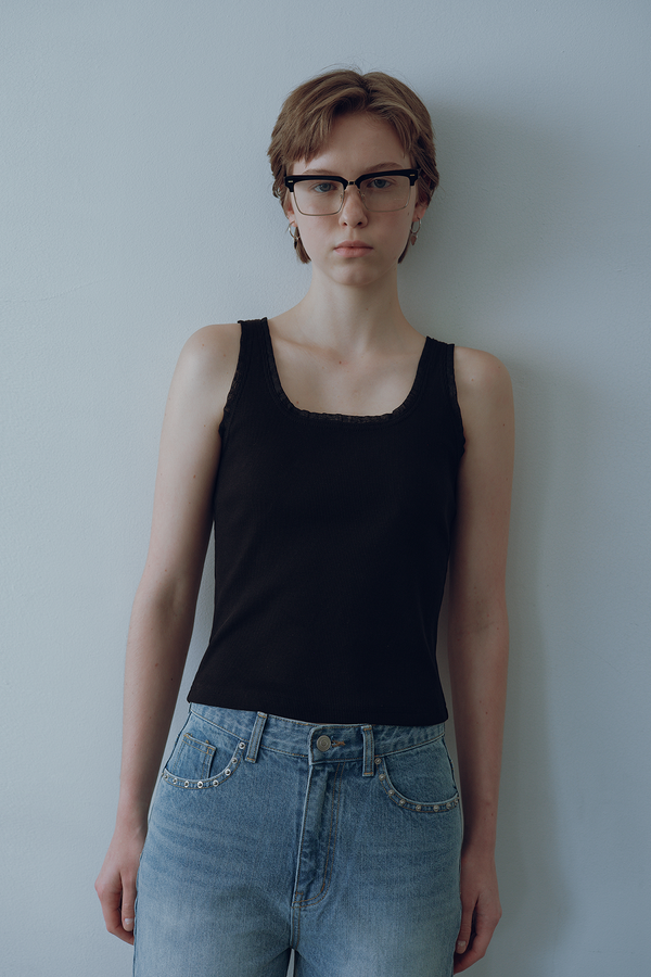 Deinet - Stud Denim Shorts (Light Blue) product image 5 | TRAB K-Fashion Australia