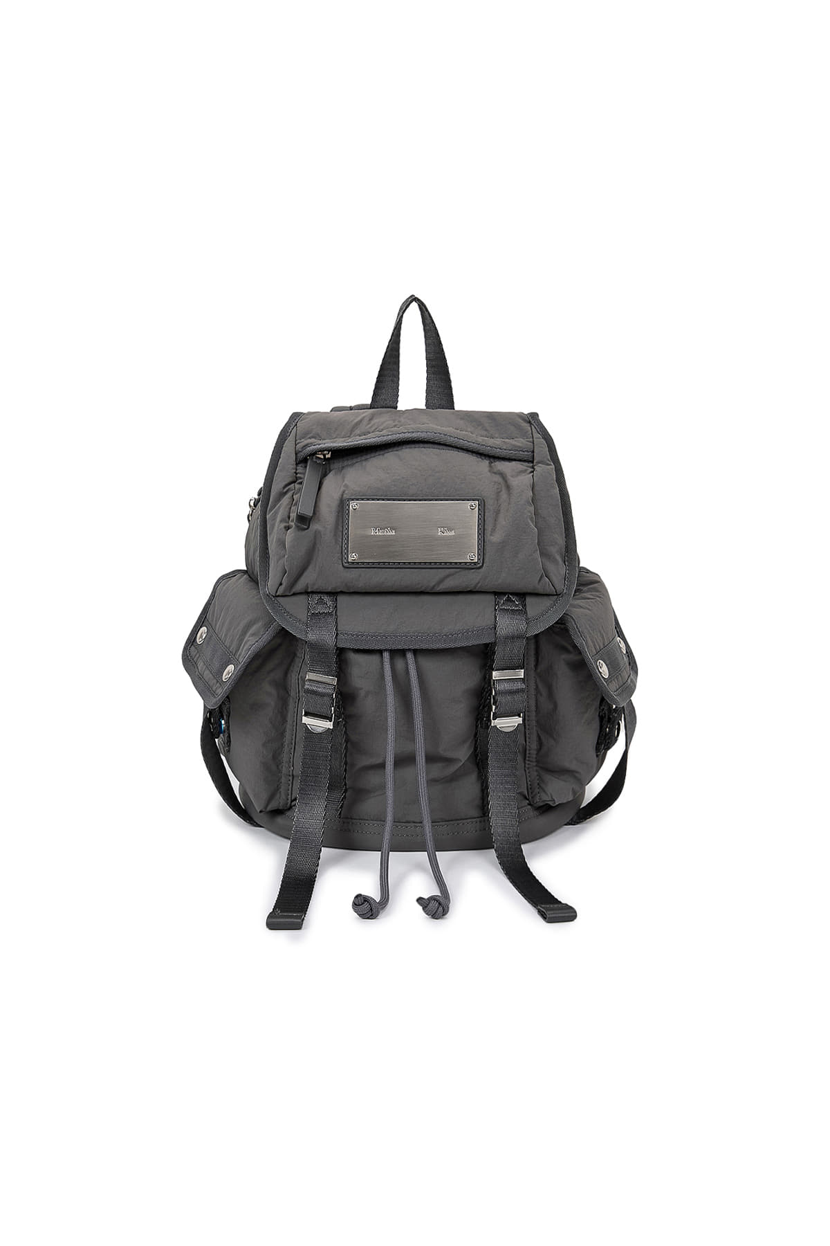 Matin Kim - Pocket Utility Small Back Pack (Charcoal) product image 1 | TRAB K-Fashion Australia