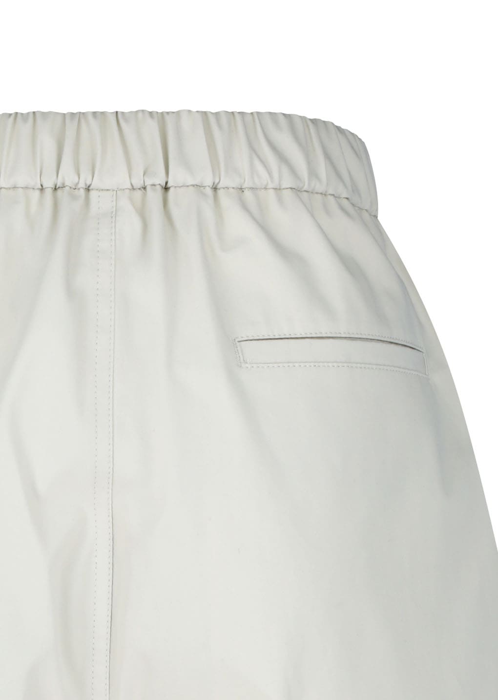 Amomento - Two Tuck Wide Shorts (Ivory) product image 7 | TRAB K-Fashion Australia