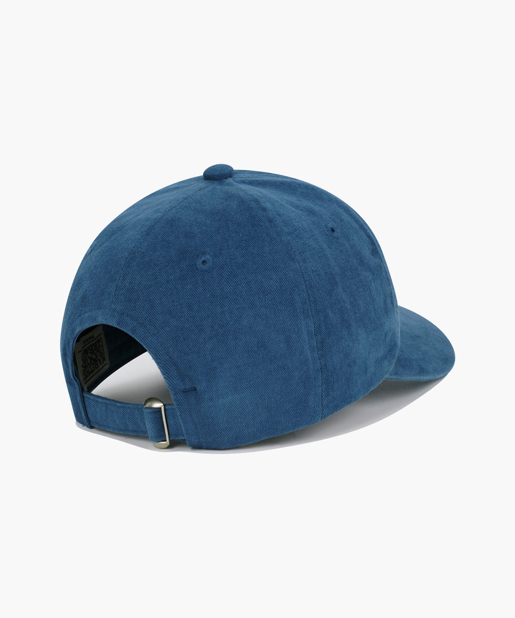 Marithe & Francois Girbaud - City Classic Logo Brushed Flat Brim Cap (Dark Blue) product image 2 | TRAB K-Fashion Australia