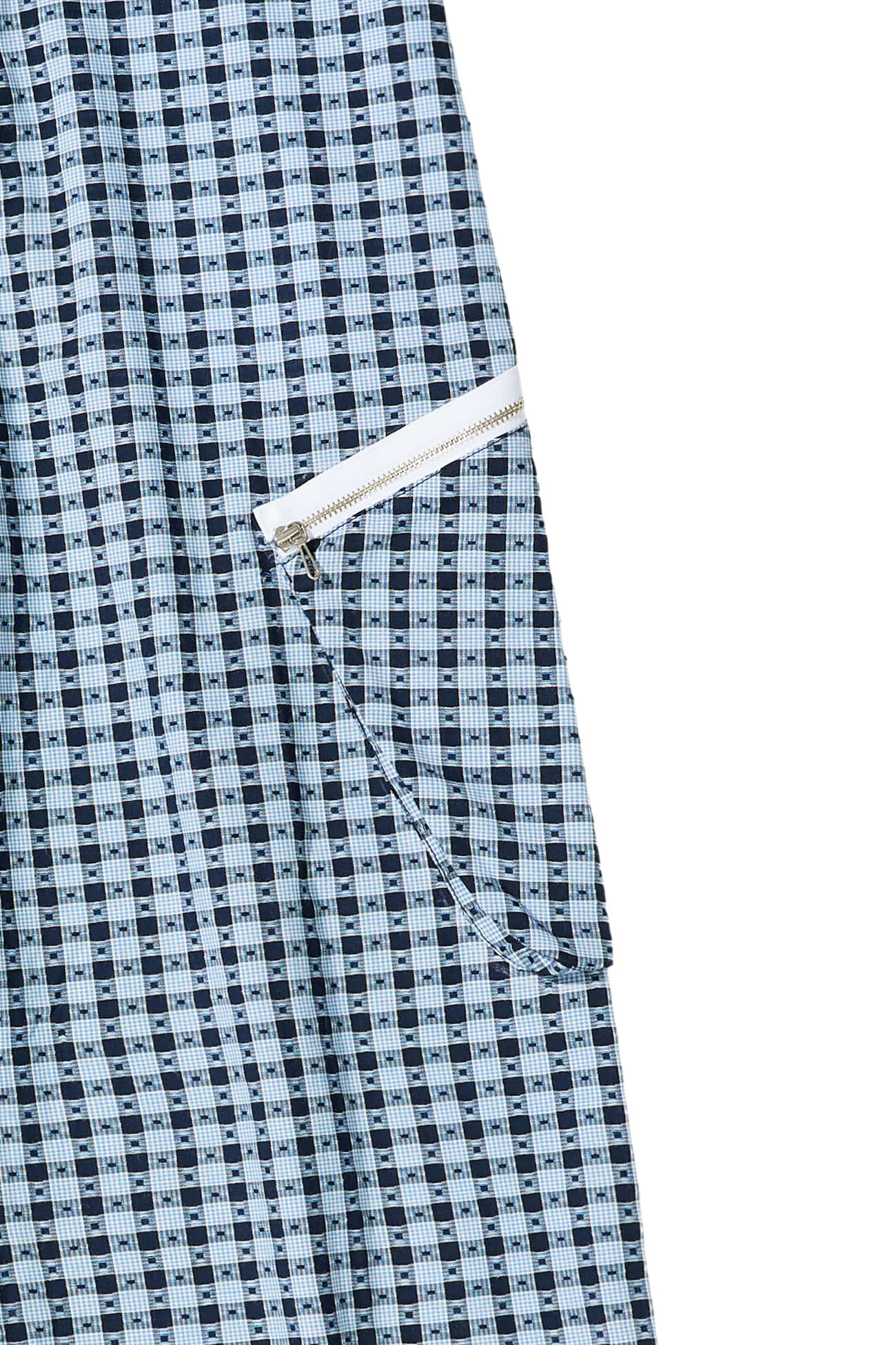 Deinet - Deinet Check Cargo String Pants (Blue) product image 5 | TRAB K-Fashion Australia