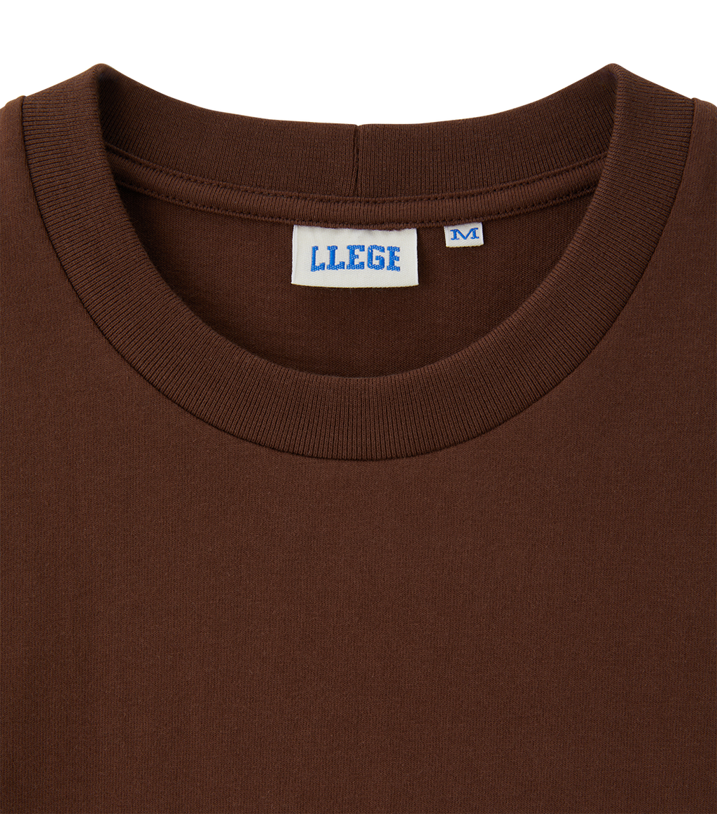 Llege - Llege Logo T-Shirt (Brown) product image 4 | TRAB K-Fashion Australia