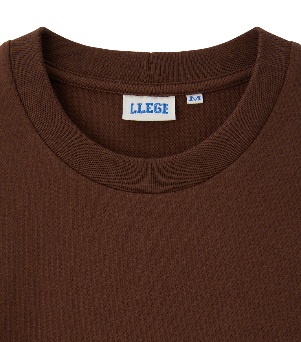 Llege - Llege Logo T-Shirt (Brown) product image 4 | TRAB K-Fashion Australia