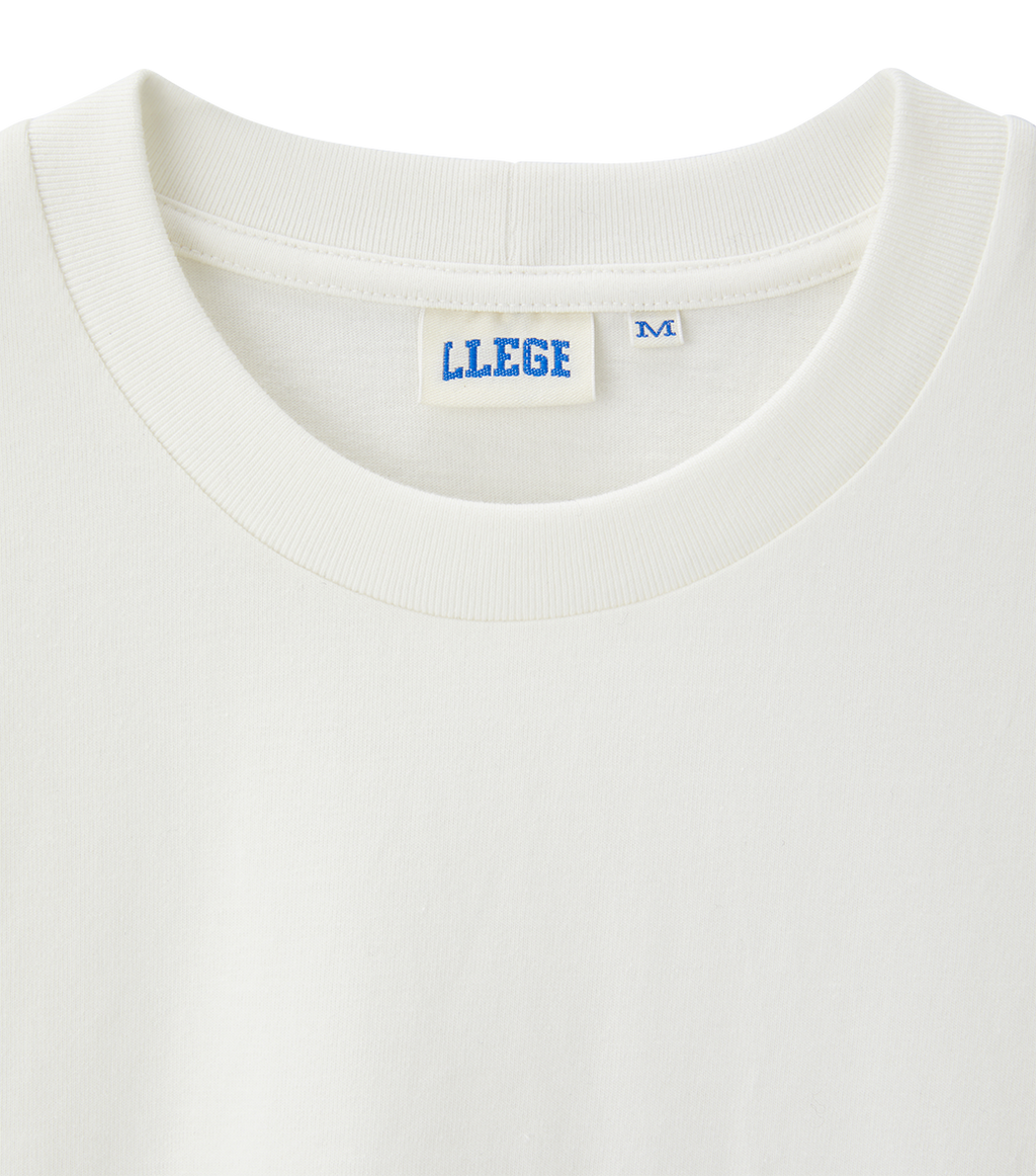 Llege - Llege Logo T-Shirt (Off White) product image 4 | TRAB K-Fashion Australia