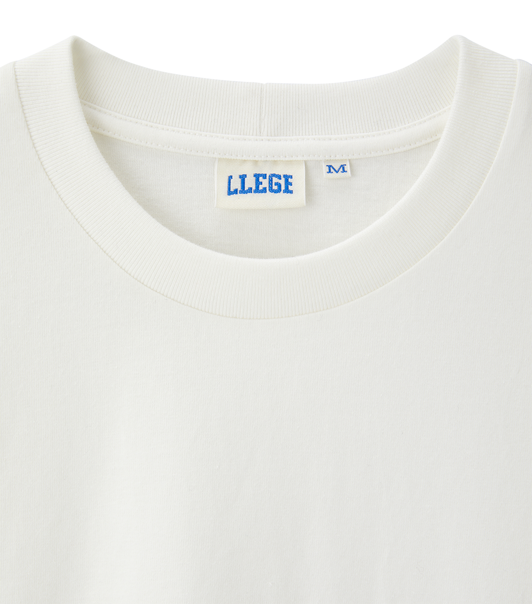 Llege - Llege Logo T-Shirt (Off White) product image 4 | TRAB K-Fashion Australia