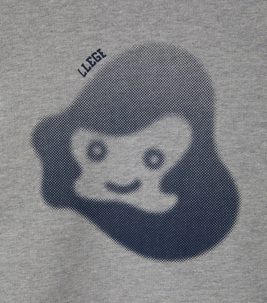 Llege - Jubangwol Heavy Cotton Sweatshirt (Grey) product image 3 | TRAB K-Fashion Australia