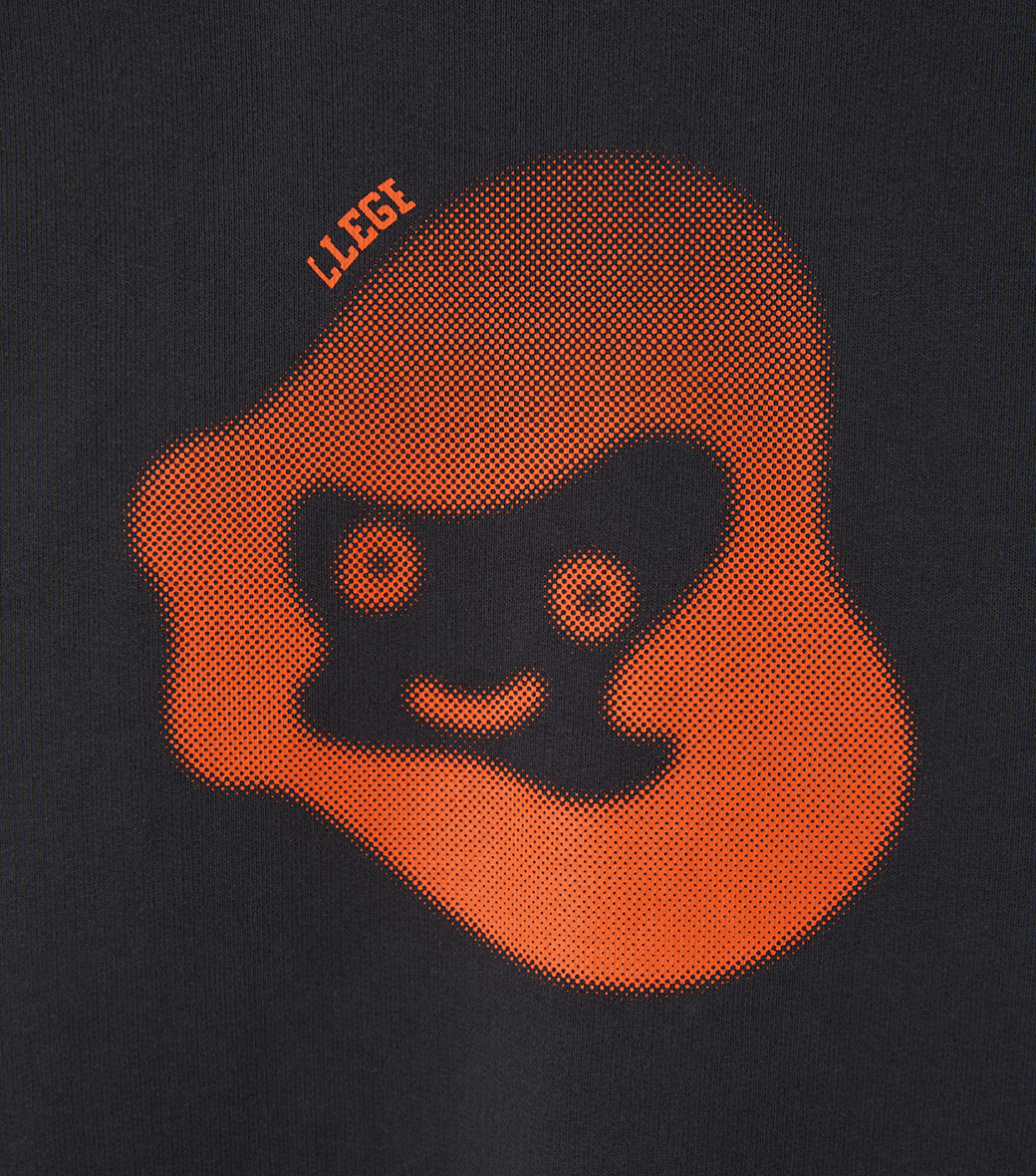 Llege - Jubangwol Heavy Cotton Sweatshirt (Bluish Charcoal) product image 3 | TRAB K-Fashion Australia