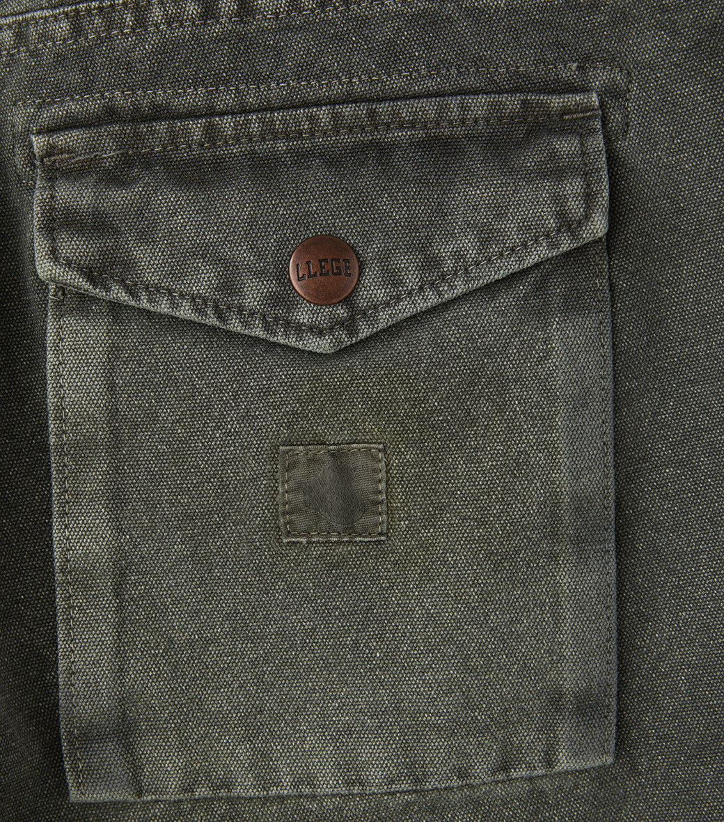 Llege - Pigment Dyed Flare Jeans (Grey) product image 5 | TRAB K-Fashion Australia
