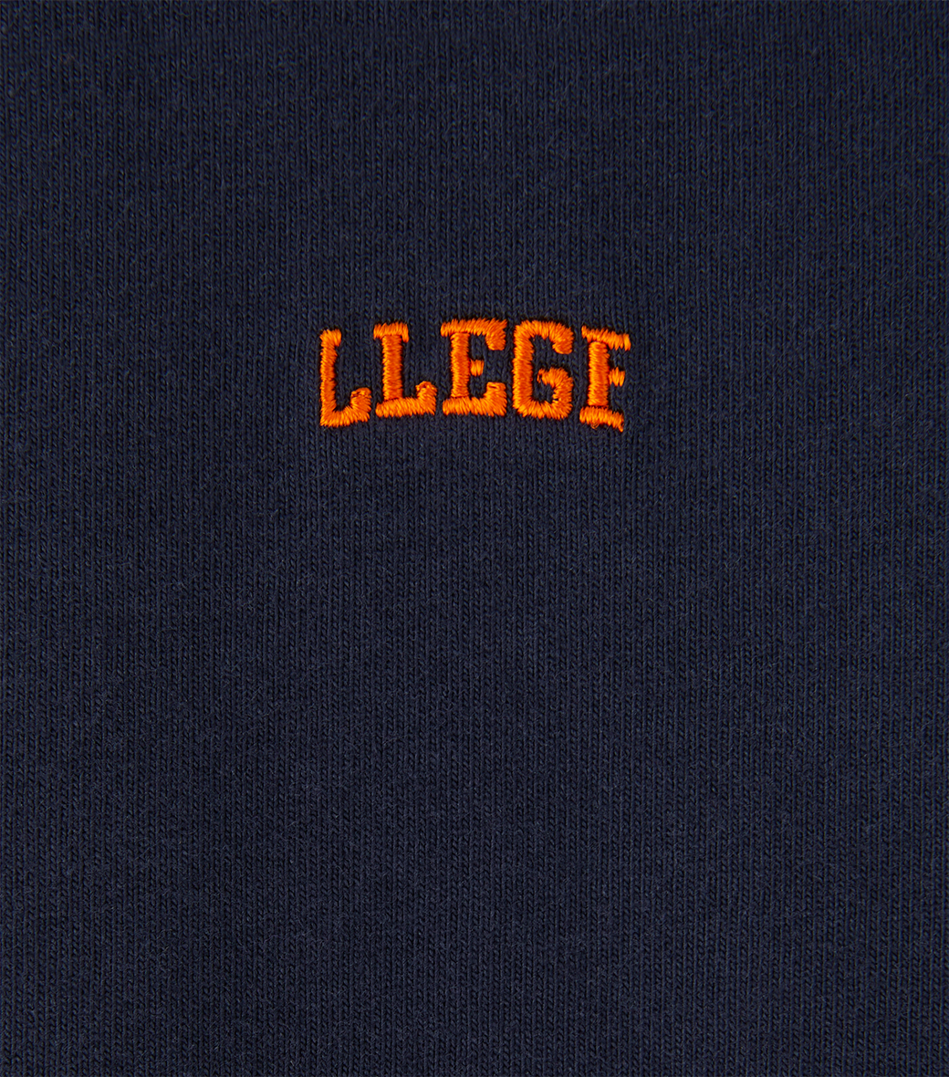 Llege - Llege Logo Long Sleeve T-Shirt (Navy) product image 3 | TRAB K-Fashion Australia