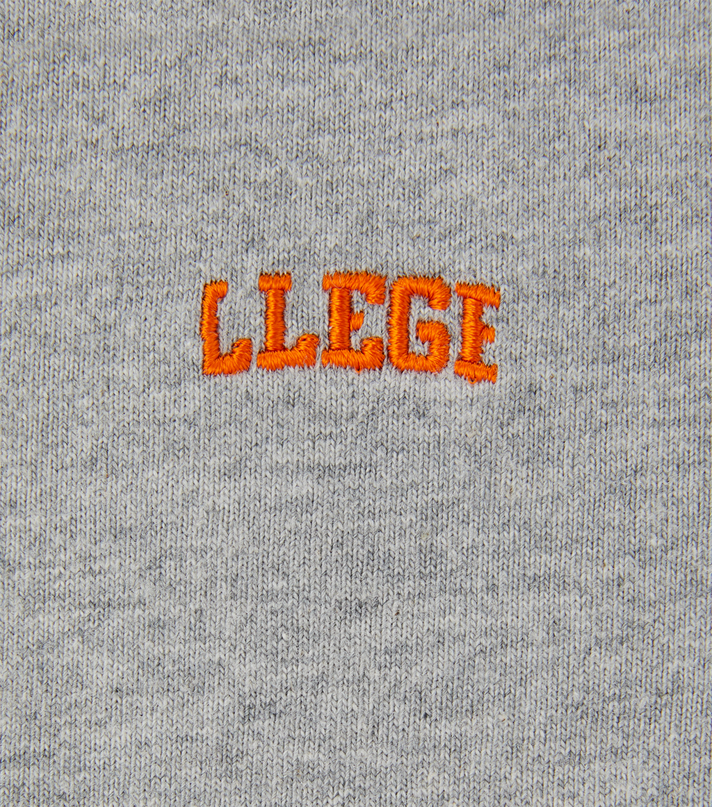 Llege - Llege Logo Long Sleeve T-Shirt (Melange Grey) product image 3 | TRAB K-Fashion Australia