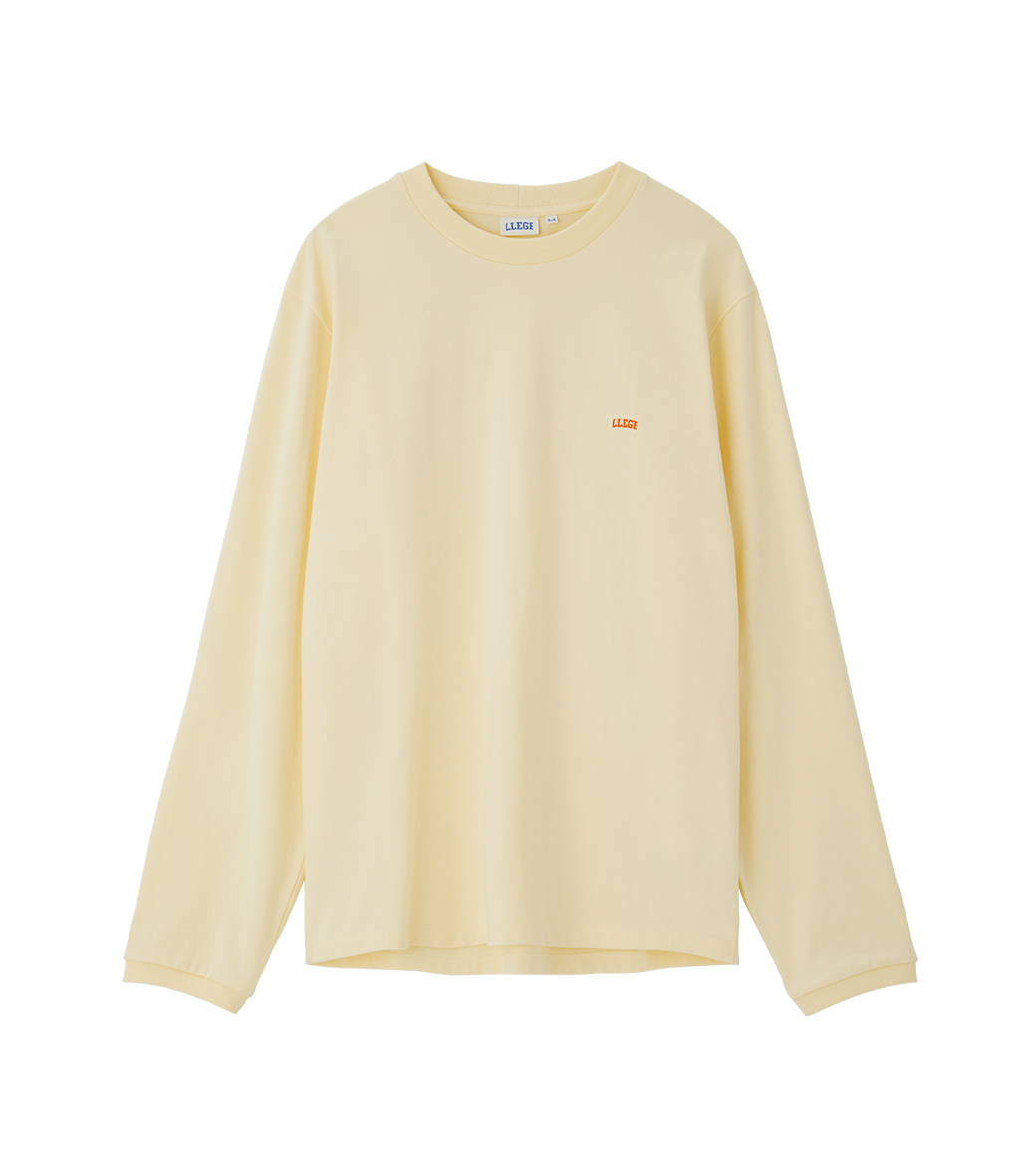 Llege - Llege Logo Long Sleeve T-Shirt (Yellow) product image 1 | TRAB K-Fashion Australia