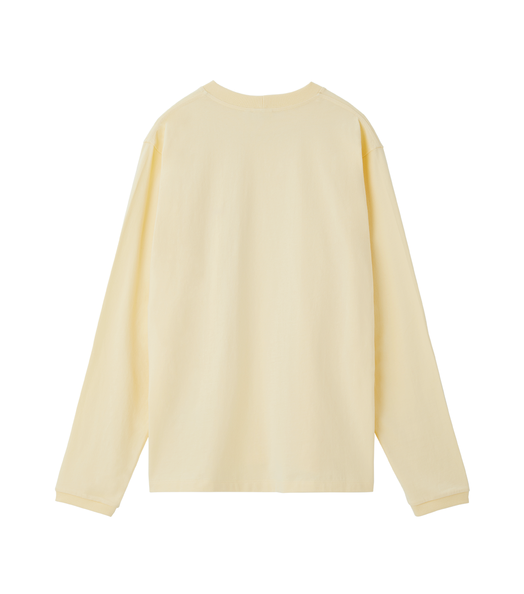 Llege - Llege Logo Long Sleeve T-Shirt (Yellow) product image 2 | TRAB K-Fashion Australia
