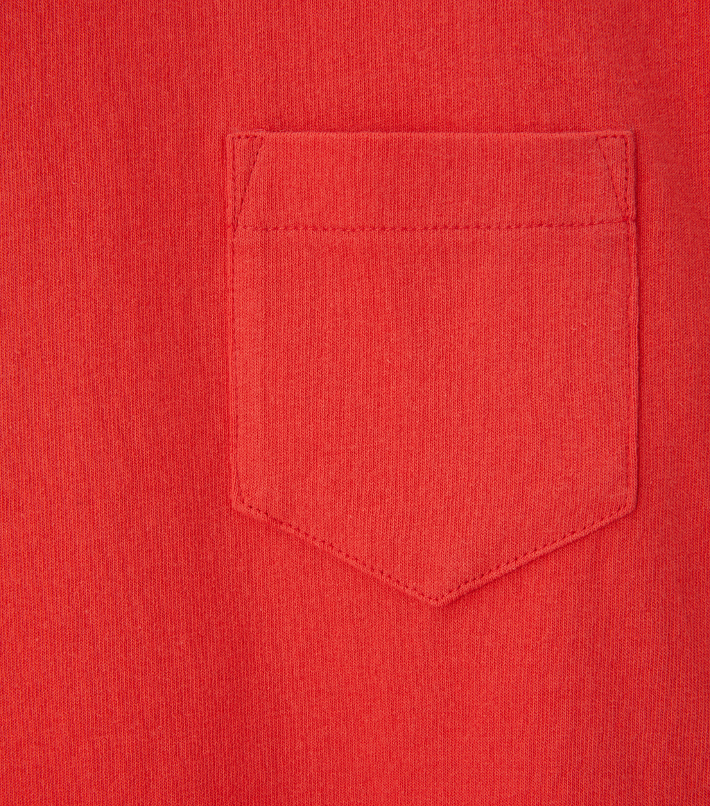 Llege - Back Logo Pocket T-Shirt (Red) product image 4 | TRAB K-Fashion Australia