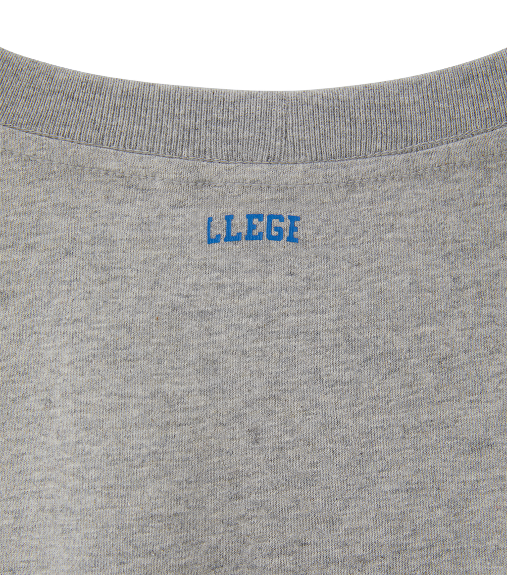 Llege - Back Logo Pocket T-Shirt (Grey) product image 3 | TRAB K-Fashion Australia