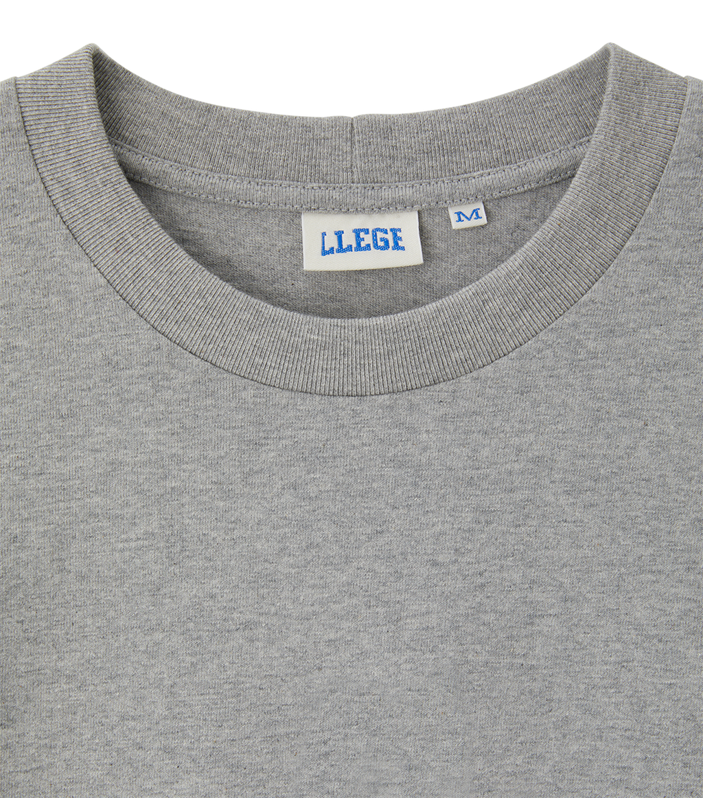 Llege - Llege Logo T-Shirt (Melange Grey) product image 4 | TRAB K-Fashion Australia