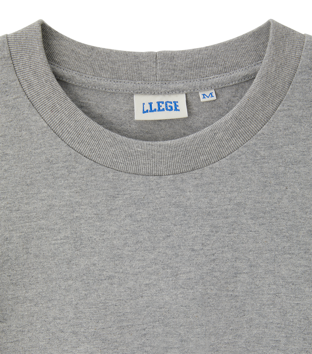 Llege - Llege Logo T-Shirt (Melange Grey) product image 4 | TRAB K-Fashion Australia