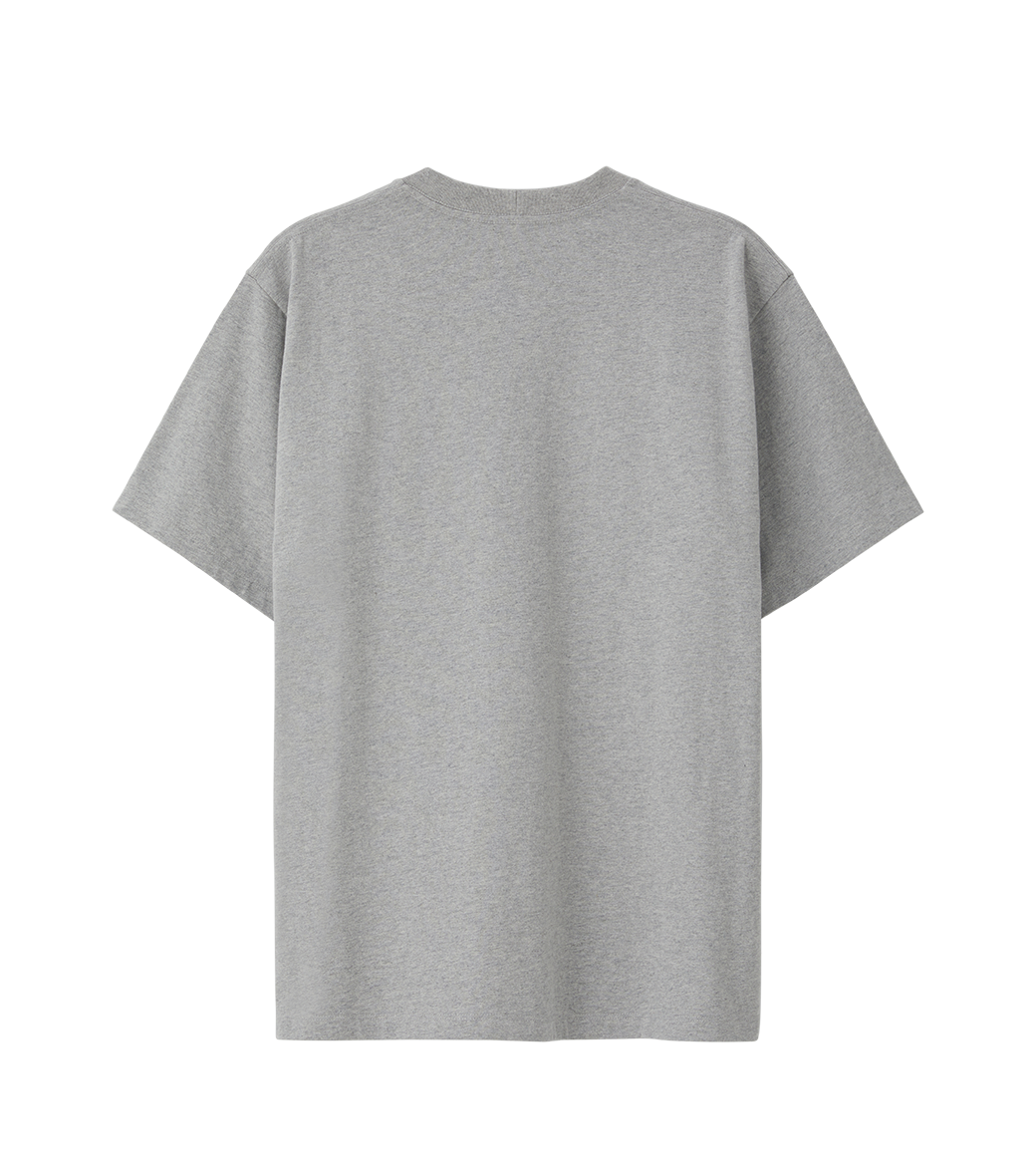 Llege - Llege Logo T-Shirt (Melange Grey) product image 2 | TRAB K-Fashion Australia