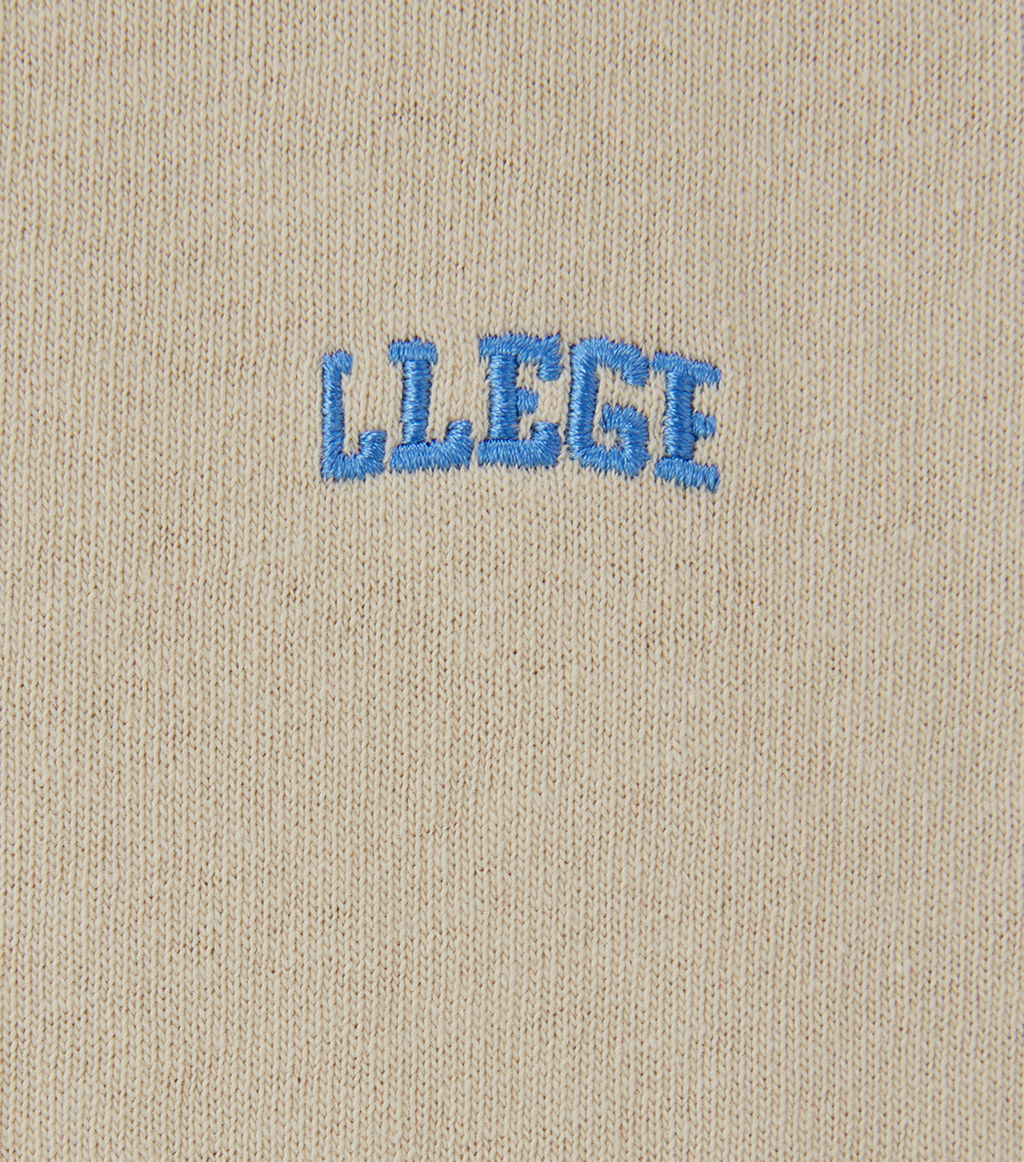 Llege - Llege Logo Ringer T-Shirt (Beige) product image 3 | TRAB K-Fashion Australia