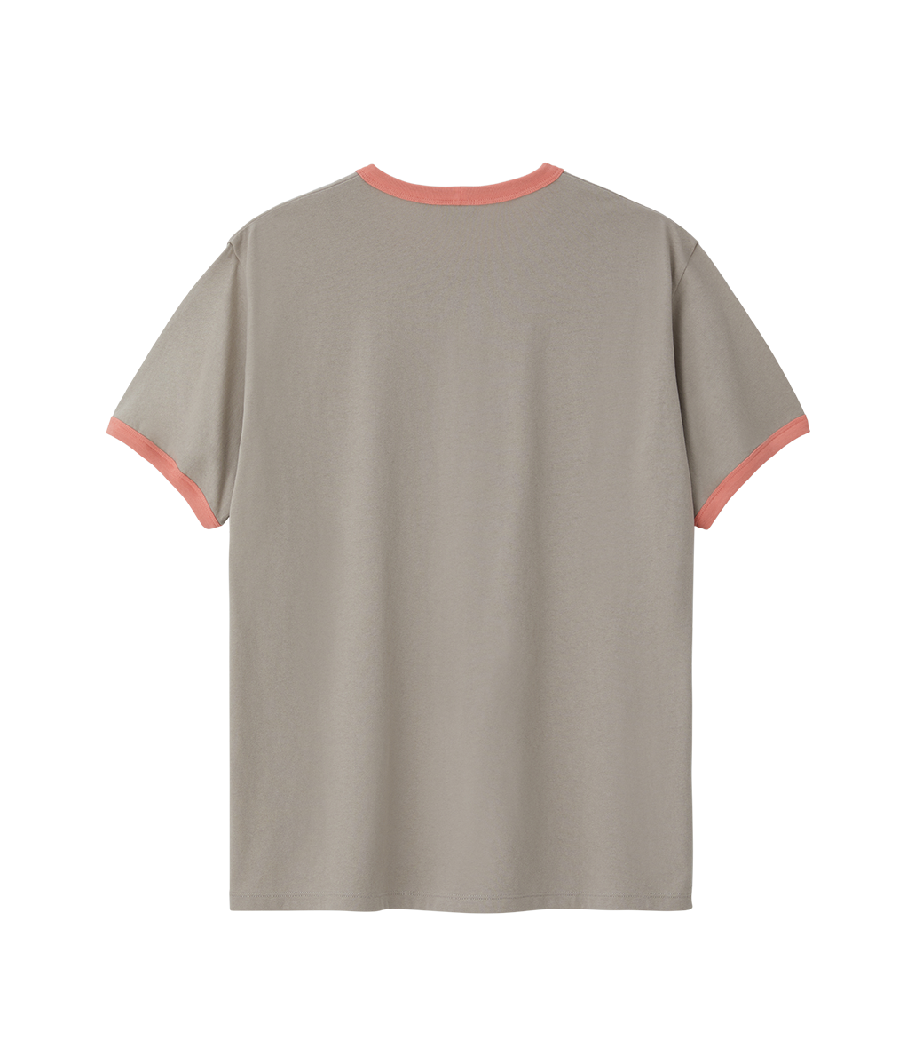 Llege - Llege Logo Ringer T-Shirt (Grey) product image 2 | TRAB K-Fashion Australia