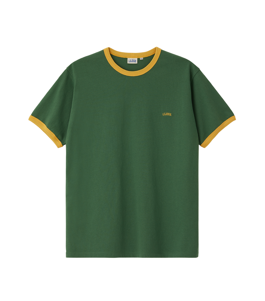 Llege - Llege Logo Ringer T-Shirt (Green) product image 1 | TRAB K-Fashion Australia