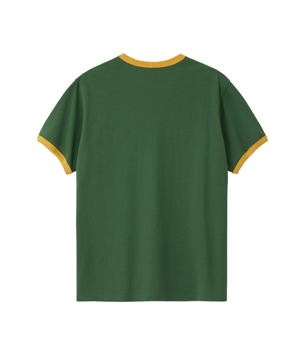 Llege - Llege Logo Ringer T-Shirt (Green) product image 2 | TRAB K-Fashion Australia