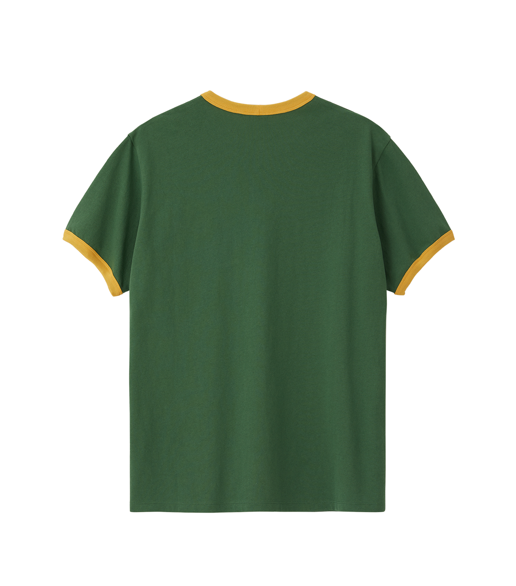 Llege - Llege Logo Ringer T-Shirt (Green) product image 2 | TRAB K-Fashion Australia