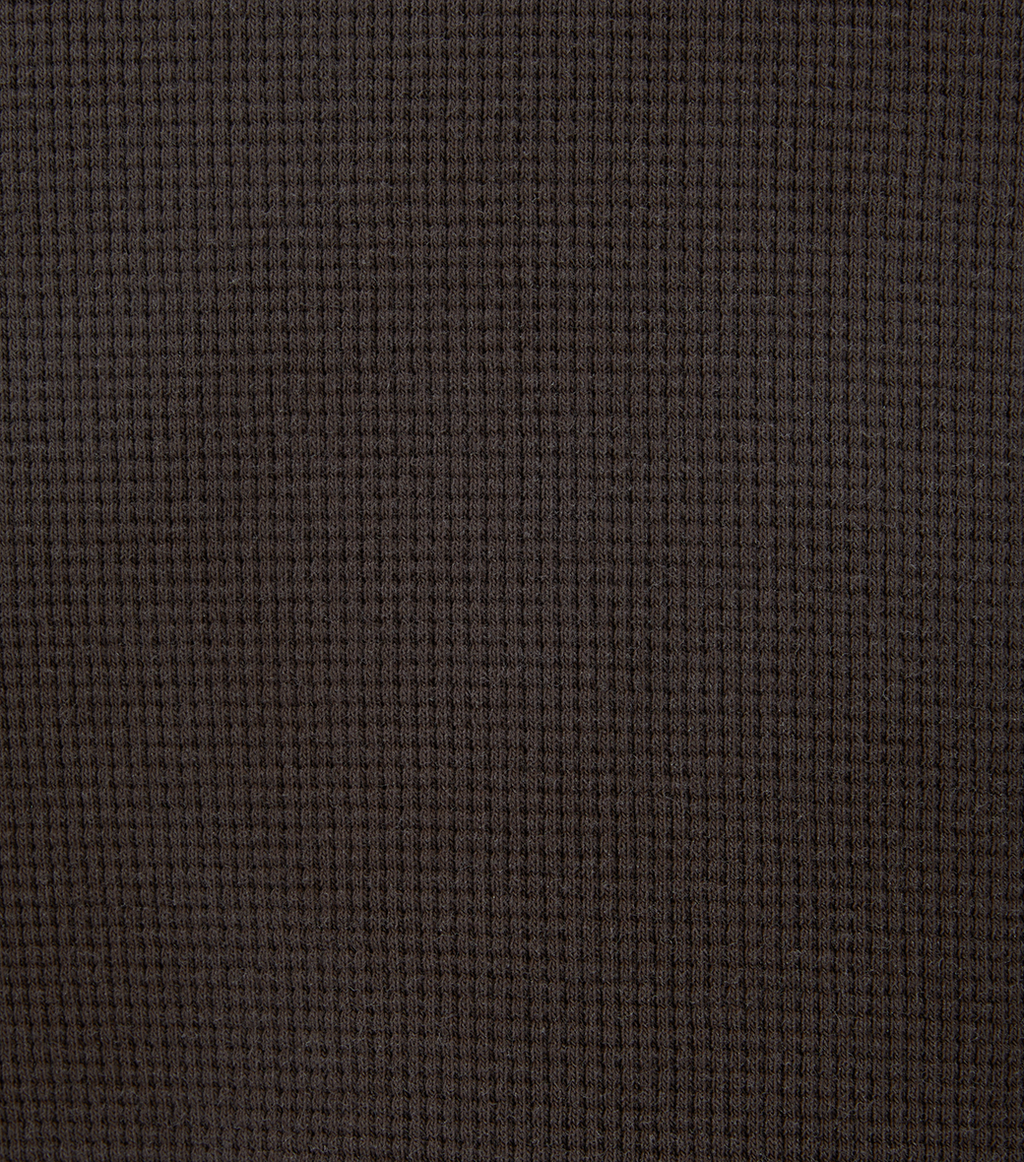 Llege - Oversized Llege Logo Waffle T-Shirt (Brown) product image 5 | TRAB K-Fashion Australia