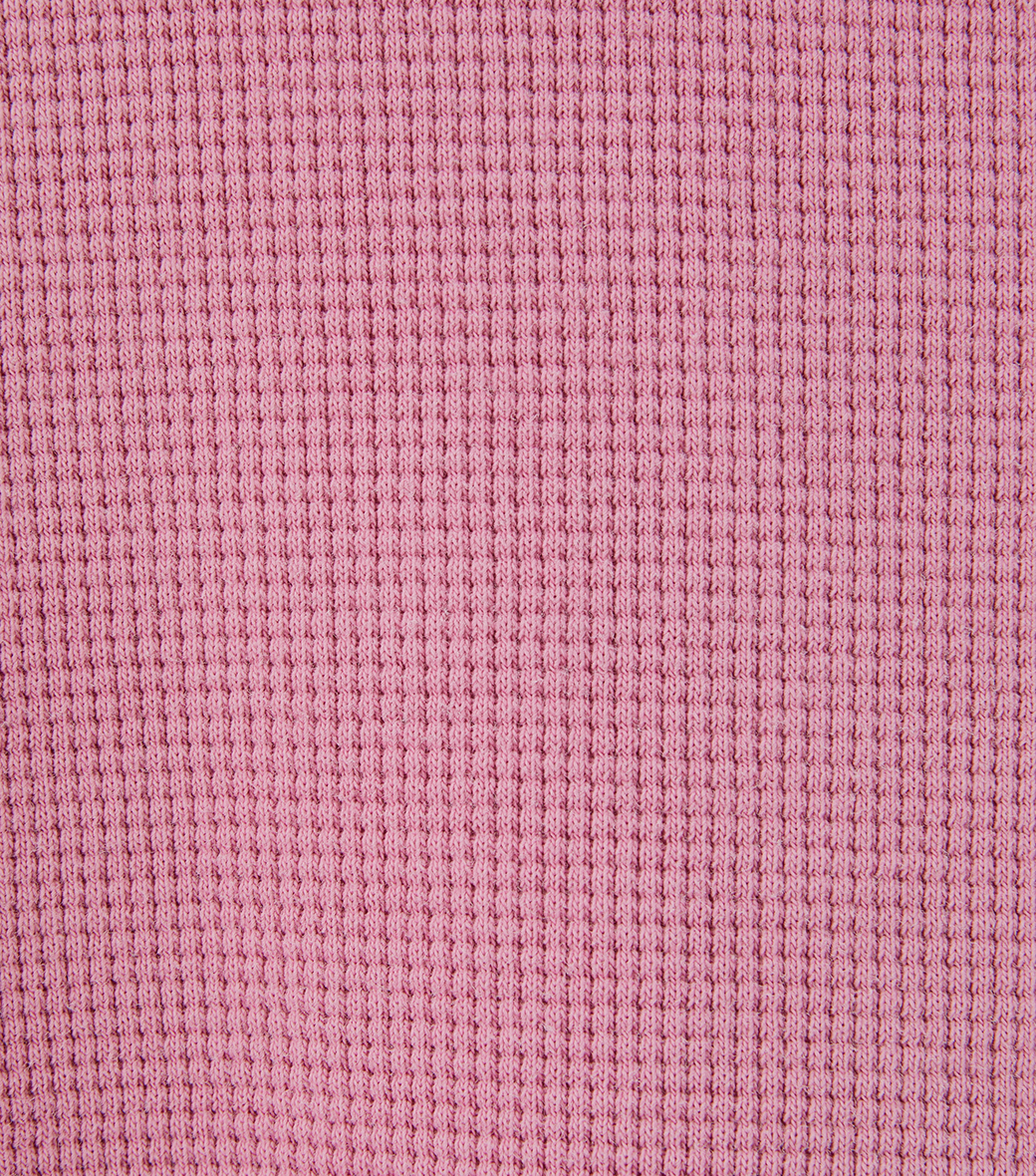 Llege - Oversized Llege Logo Waffle T-Shirt (Pink) product image 5 | TRAB K-Fashion Australia