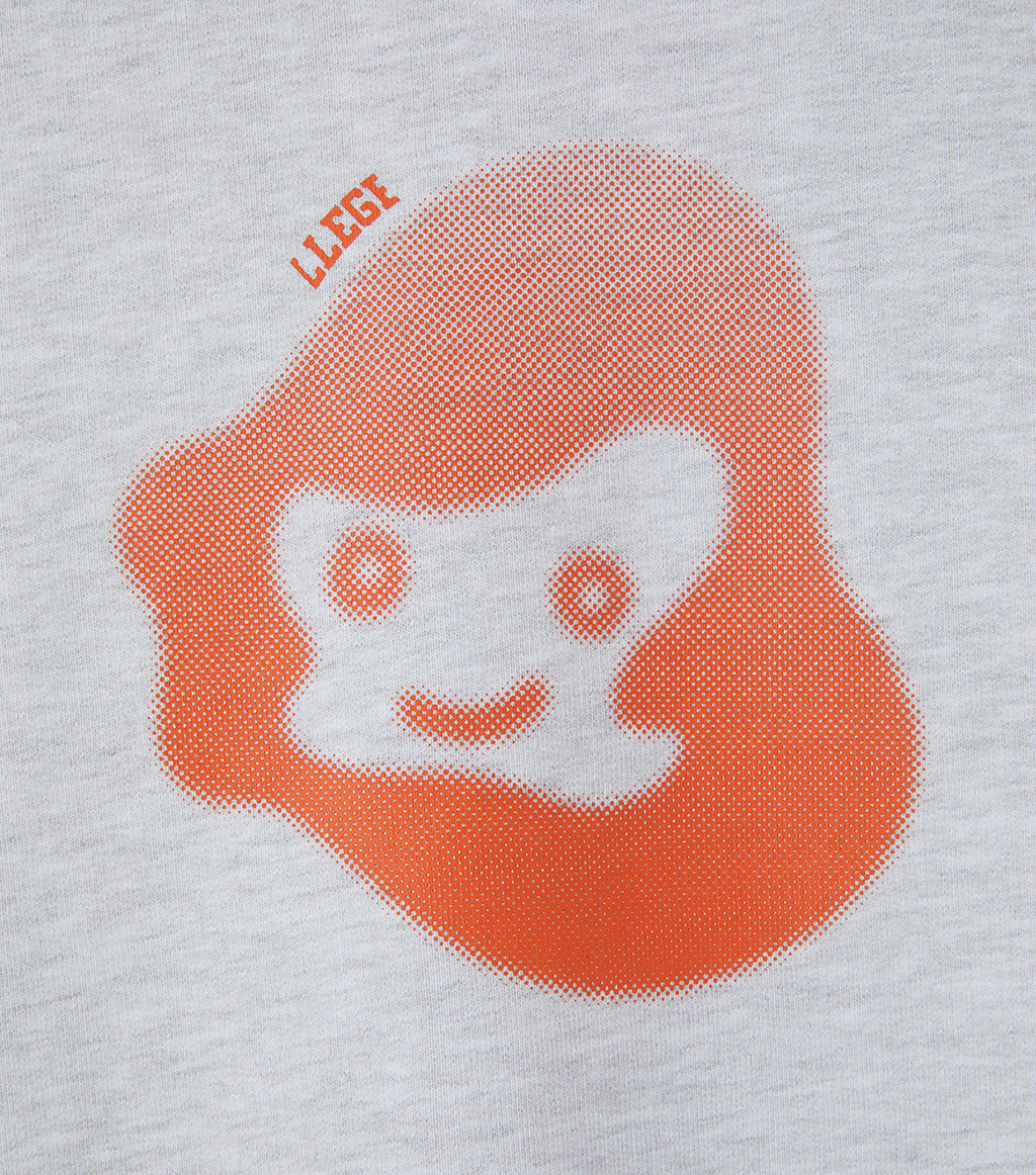Llege - Jubangwol Heavy Cotton Sweatshirt (Melange Grey) product image 3 | TRAB K-Fashion Australia