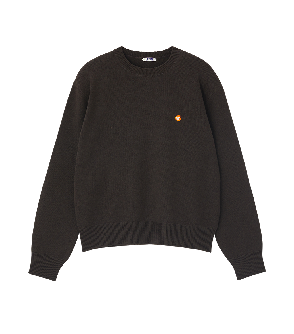 Llege - Jubangwol Signature Sweater (Brown) product image 1 | TRAB K-Fashion Australia